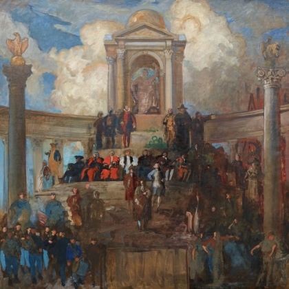 Picture of STUDY FOR THE APOTHEOSIS OF PENNSYLVANIA, HOUSE OF REPRESENTATIVES CHAMBER