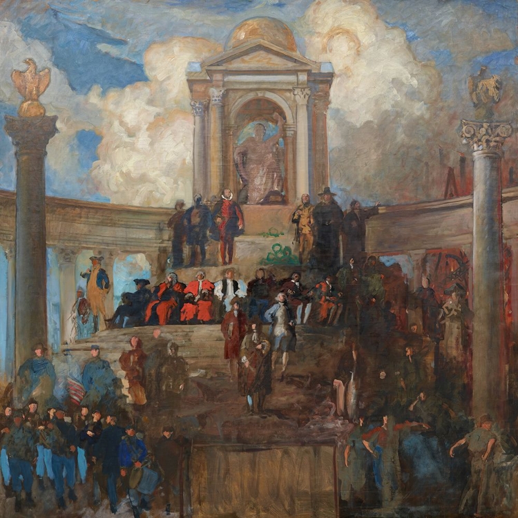 Picture of STUDY FOR THE APOTHEOSIS OF PENNSYLVANIA, HOUSE OF REPRESENTATIVES CHAMBER