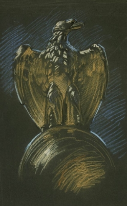 Picture of STUDY FOR THE EAGLE COLUMN DECORATION IN ‘APOTHEOSIS OF PENNSYLVANIA