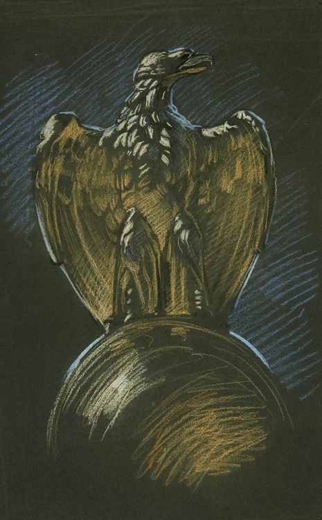 Picture of STUDY FOR THE EAGLE COLUMN DECORATION IN ‘APOTHEOSIS OF PENNSYLVANIA