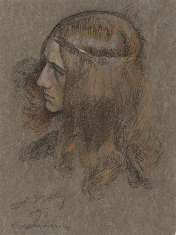 Picture of STUDY FOR THE HEAD OF HAMLET