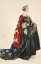 Picture of THE QUEEN (IN BLACK), COSTUME SKETCH FOR HENRY IRVINGS 1898 PLANNED PRODUCTION OF RICHARD II