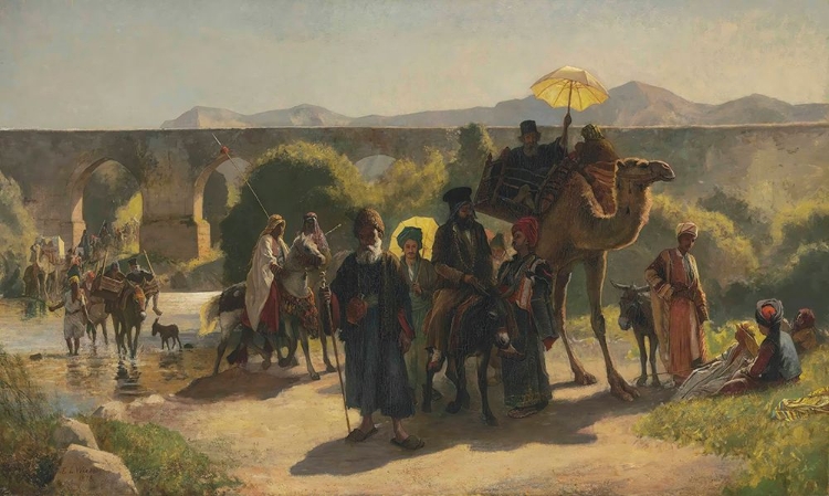 Picture of A PILGRIMAGE TO THE JORDAN AT THE GREEK EASTER