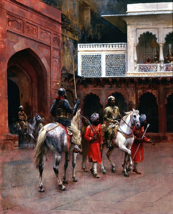 Picture of INDIAN PRINCE, PALACE OF AGRA