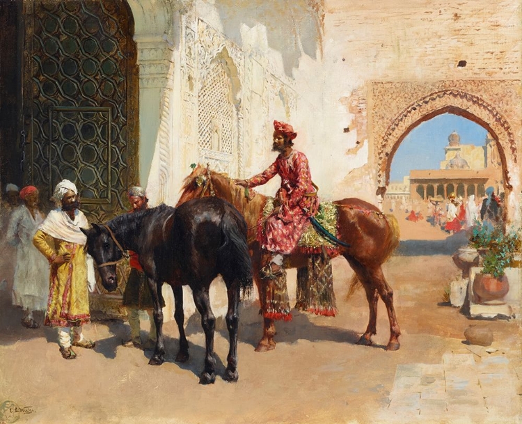 Picture of PERSIAN HORSE SELLER, BOMBAY 1890
