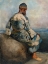 Picture of PERSIAN PEASANT SEATED ATOP A ROCK 1891