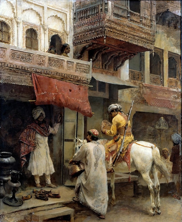 Picture of STREET SCENE IN INDIA 1885