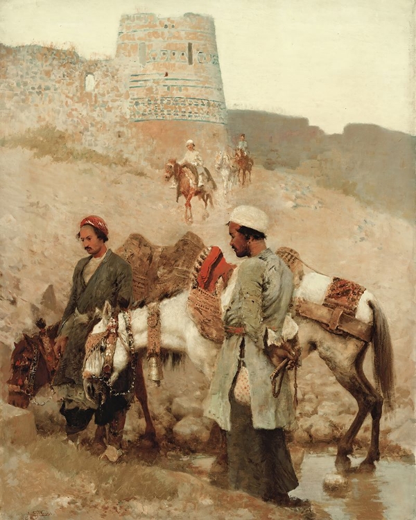 Picture of TRAVELING IN PERSIA 1895