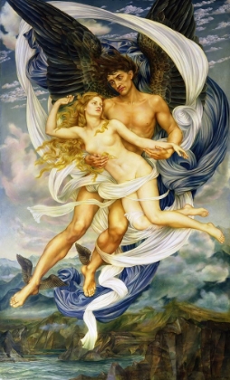 Picture of BOREAS AND OREITHYIA CIRCA 1896