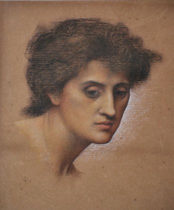 Picture of STUDY OF FEMALE HEAD FOR THE CADENCE OF AUTUMN (1905) I
