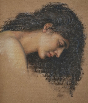 Picture of STUDY OF FEMALE HEAD FOR THE CADENCE OF AUTUMN (1905) II