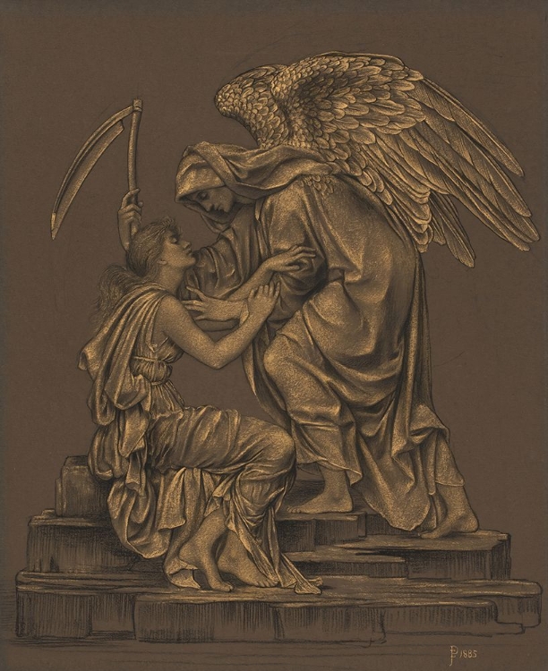 Picture of THE ANGEL OF DEATH 1885