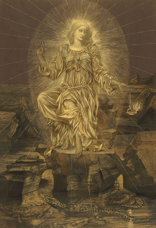 Picture of THE LIGHT SHINETH IN THE DARKNESS AND THE DARKNESS COMPREHENDED IT NOT