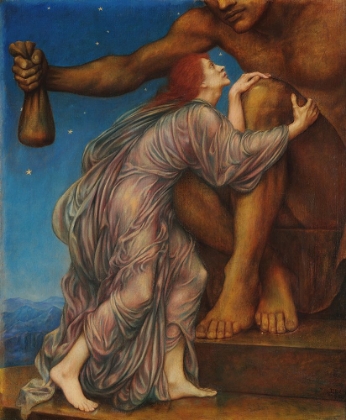 Picture of THE WORSHIP OF MAMMON CIRCA 1909
