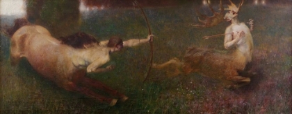 Picture of FANTASTIC HUNT CIRCA 1890