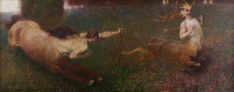 Picture of FANTASTIC HUNT CIRCA 1890