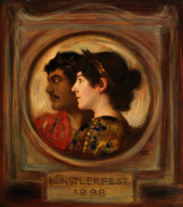 Picture of FRANZ AND MARY STUCK   ARTISTS FESTIVAL 1898