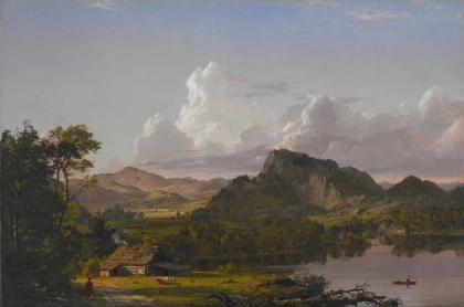 Picture of HOME BY THE LAKE 1852