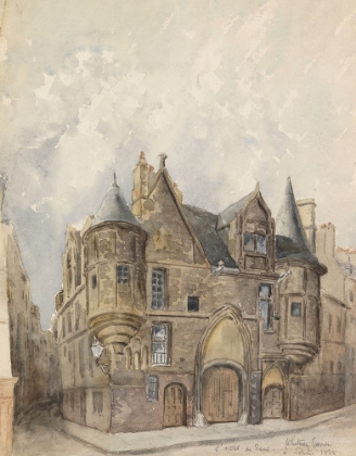 Picture of HOTEL DE SENS, PARIS 1888