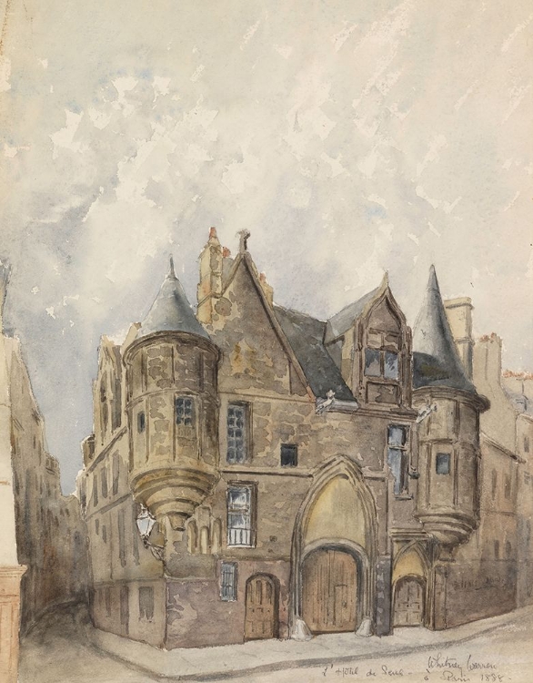 Picture of HOTEL DE SENS, PARIS 1888