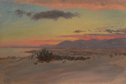 Picture of HUDSON VALLEY IN WINTER, LOOKING SOUTHWEST FROM OLANA 1870