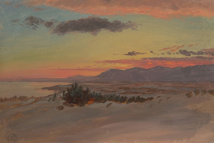 Picture of HUDSON VALLEY IN WINTER, LOOKING SOUTHWEST FROM OLANA 1870