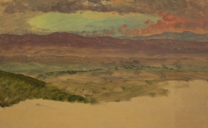 Picture of HUDSON VALLEY LANDSCAPE 1880