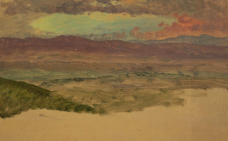 Picture of HUDSON VALLEY LANDSCAPE 1880