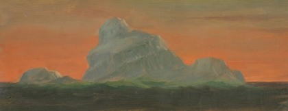 Picture of ICEBERG AGAINST EVENING SKY 1859