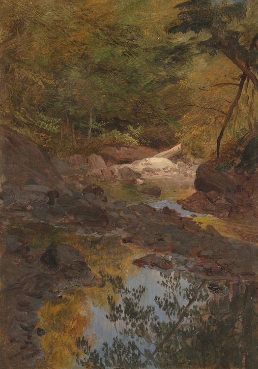 Picture of IN THE NEW ENGLAND WOODS 1855