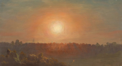 Picture of LANDSCAPE AT SUNSET 1860