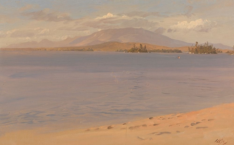 Picture of MOUNT KATAHDIN FROM LAKE MILLINOCKET