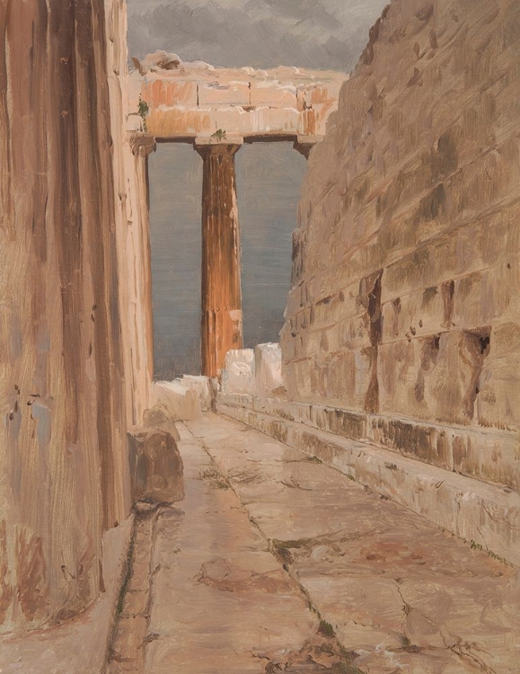 Picture of NORTH PERISTYLE OF THE PARTHENON, ATHENS 1869