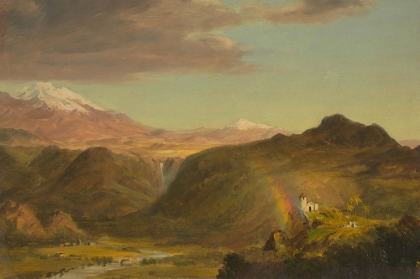 Picture of SOUTH AMERICAN LANDSCAPE 1854