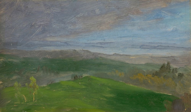 Picture of SUMMER VIEW, HUDSON VALLEY, NEW YORK 1870