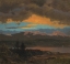 Picture of SUNSET ACROSS THE HUDSON VALLEY, NEW YORK 1870