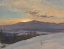 Picture of SUNSET ACROSS THE HUDSON VALLEY, WINTER 1870