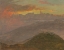 Picture of SUNSET AND MOUNTAINS 1865