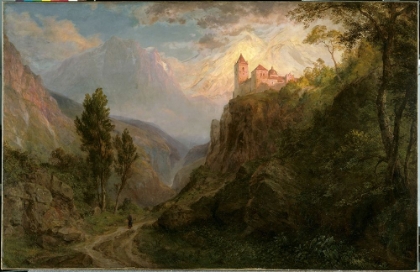 Picture of THE MONASTERY OF SAN PEDRO, OUR LADY OF THE SNOWS 1879