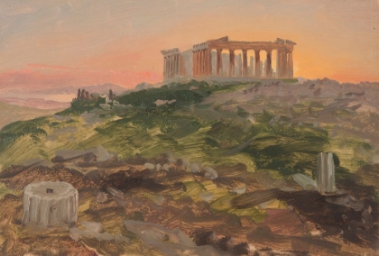 Picture of THE PARTHENON FROM THE SOUTHEAST 1869