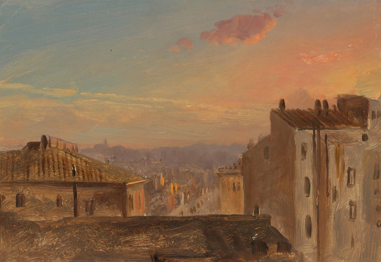 Picture of VIEW OF ROME 1868