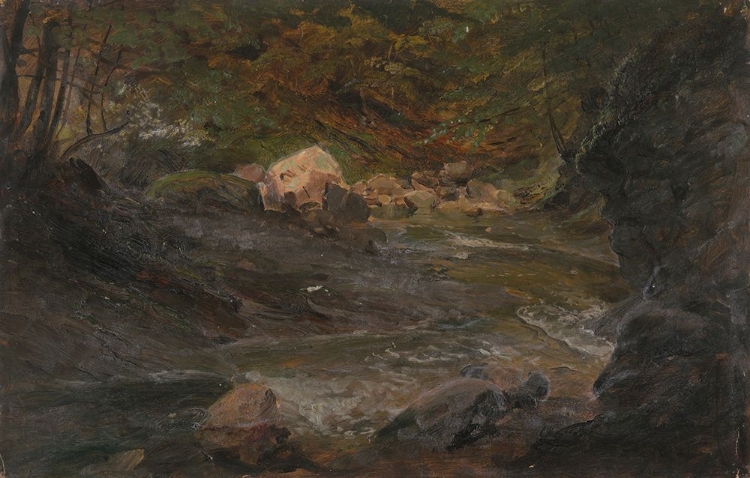 Picture of WOODLAND STREAM 1850