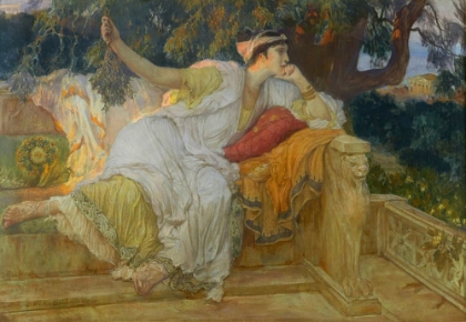 Picture of A GRECIAN LADY 1899
