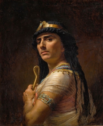 Picture of AN EGYPTIAN PRIEST 1877