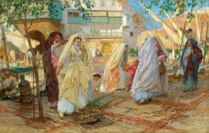 Picture of AFTER THE PARTY, PORT OF ALGIERS 1901