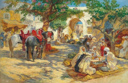 Picture of CHESS PLAYERS, BISKRA