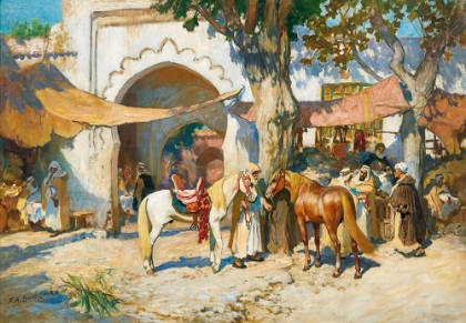 Picture of IN THE SOUK. ALGIERS