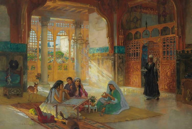 Picture of INTERIOR OF AN ARAB PALACE