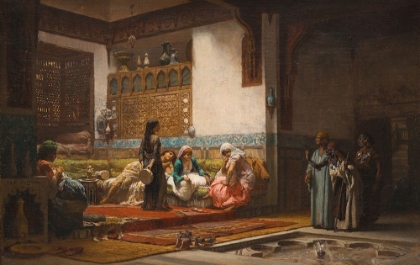 Picture of MOORISH INTERIOR 1875