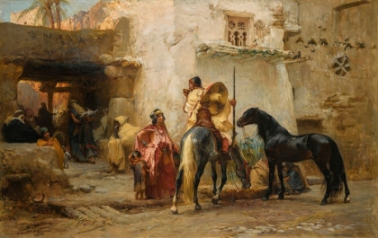 Picture of STREET IN ALGERIA 1882